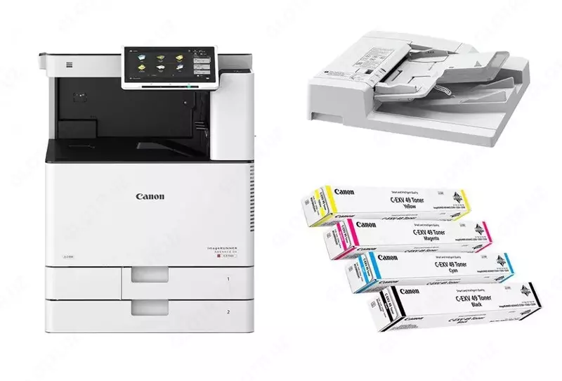 СУПЕР ЦЕНА!!! Цветной МФУ Canon iR ADVANCE DX C3926i +комплект - 31 092 434.8 сум
