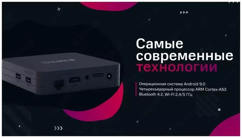 Медиаплеер KION Smart TV Android Смарт ТВ