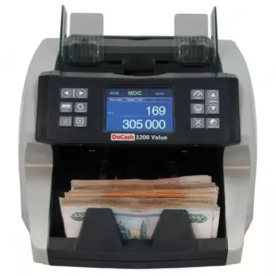 Сенсорной Счетная машинка DoCash 3200 Value (Прошивка апрель 2025) - 7 135 515.6 сум / шт