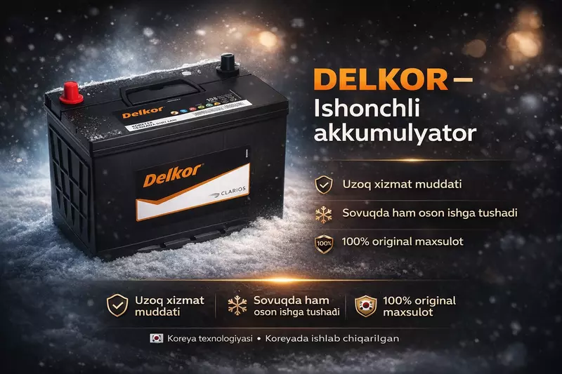 Delkor аккумулятор