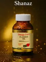 Оmega 3-6-9 Flaxseed Oil 500мг № 180 в стеклянной банке SHANAZ