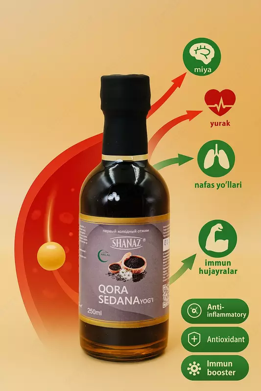 Масло Чёрного тмина 250мл