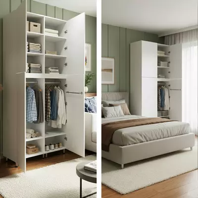 АКЦИЯ... БЕЛЫЙ РАСПАШНОЙ ШКАФ - 3 600 000 сум / шт