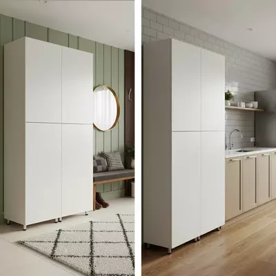 АКЦИЯ... БЕЛЫЙ РАСПАШНОЙ ШКАФ Mebel UZ