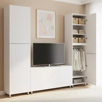 АКЦИЯ... Оқ Шкаф Oq Shkaf Белый Ок Стенка Kiyim shkafi - 4 600 000 so'm / dona