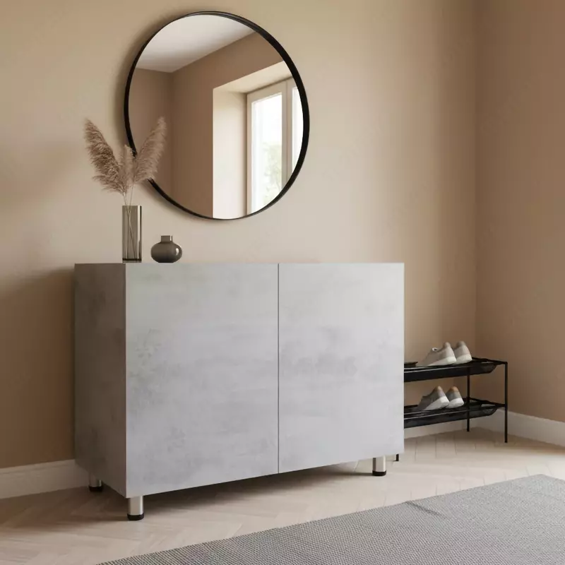 Loft komodining kulrang javoni - Mebel UZ