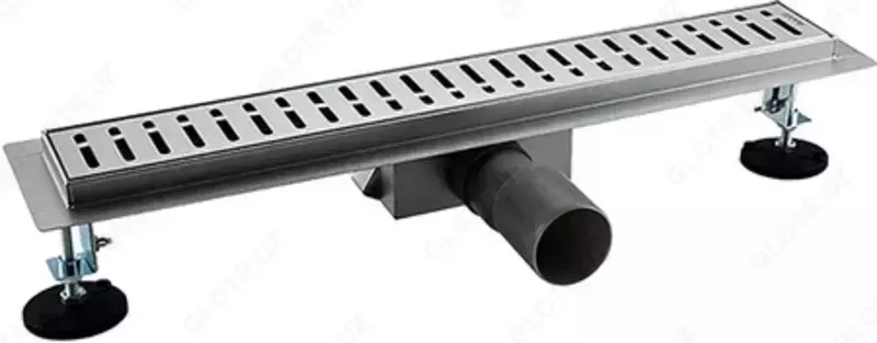 Zanglamaydigan po‘latdan tayyorlangan dush lotogi  quruq va ho‘l zatvorli