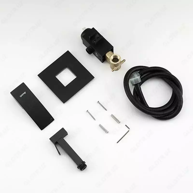  Смеситель с гигиеническим душем Gappo G07-6 G7207-6 Цвет: Черные - 