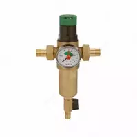 Фильтр со встроенным редуктором давления для горячей воды