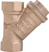 Фильтр косой ВР-ВР  сетчатый  латунный