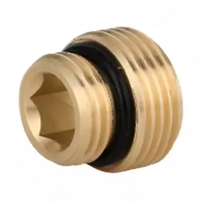  Переходник для радиаторов латуный  НР-НР - 