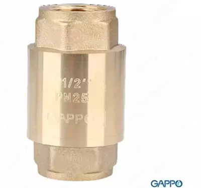 Клапан GAPPO G 1241.09 обратный ВР-ВР 2 латунь