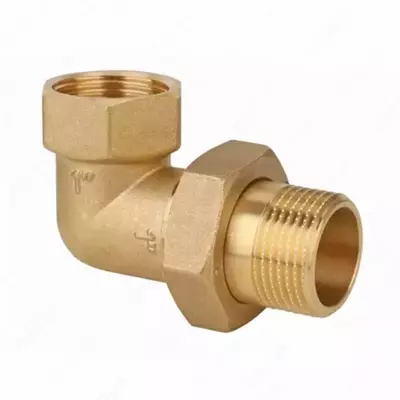  Американка угловая ВР-НР  латунная - 