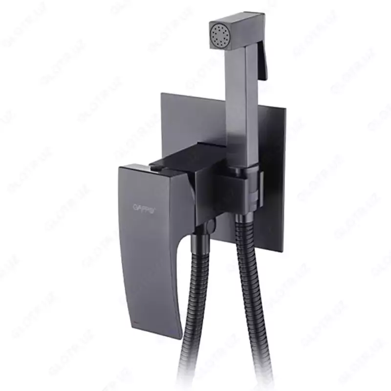 Смеситель с гигиеническим душем Gappo G07-6 G7207-9 Цвет: Оружейная сталь