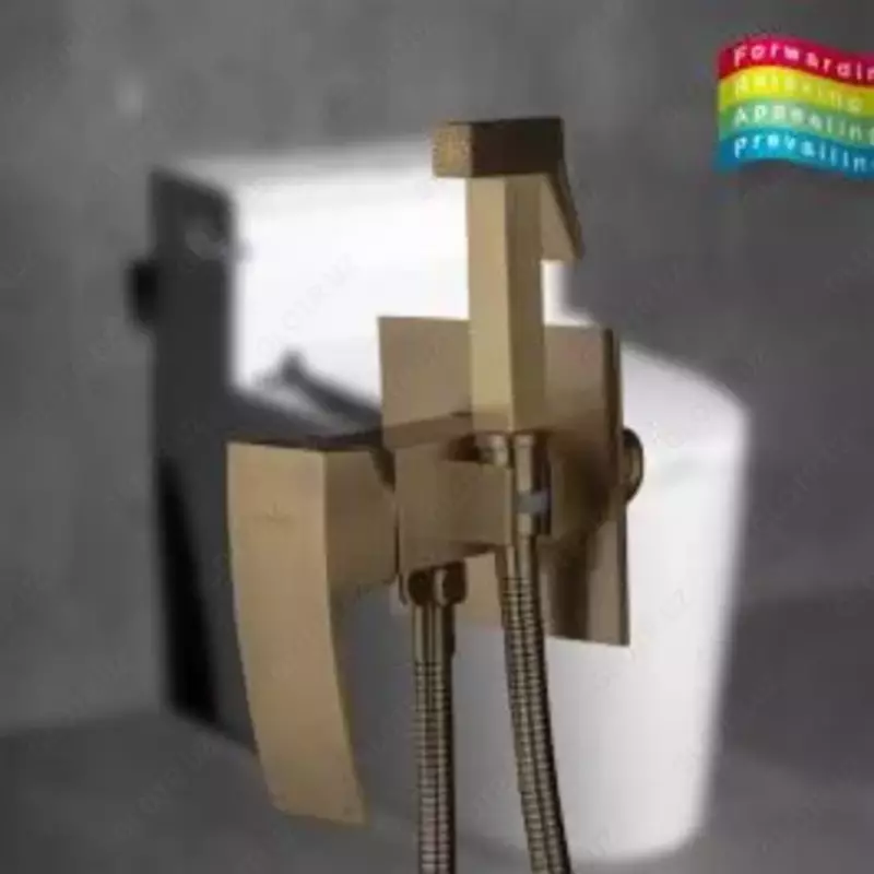 Смеситель с гигиеническим душем Gappo G07-4 G7207-4 Цвет: бронза