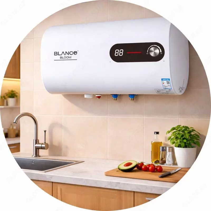 Kvadrat gorizantal suv isitgich