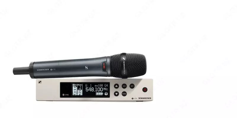 Sennheiser EW 100 G4-835-S-B — Беспроводная вокальная система с динамическим кардиоидным микрофоном