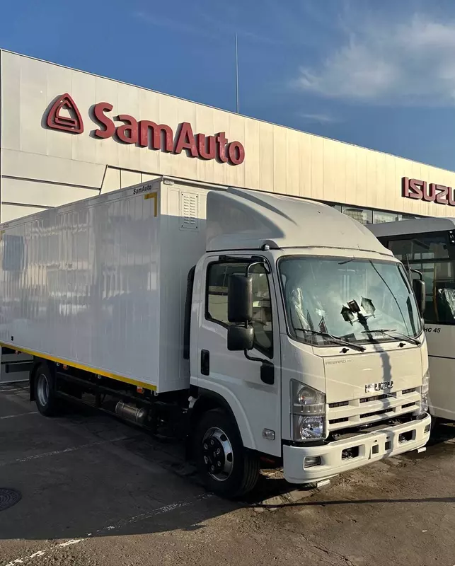 Yuk avtomobili avtofurgon (yopiq metall) ISUZU NQR 90 L-L