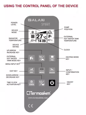 Galaxy Smart 10 kVt elektr qozoni (Turkiya) Chakana savdo