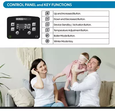 6 360 000 so'm / dona Galaxy EKO 14 kVt bir konturli elektr qozoni