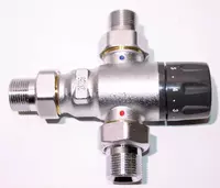 CALEFFI Термовинтель прямой с термопарой