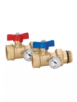 CALEFFI Sharsimon klapanlar (1) – juftlik