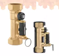 CALEFFI Балансировочный клапан с расходомером 1 1/4