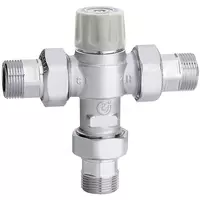 CALEFFI Регулируемый термостатический смеситель 1 (30–48 °C)