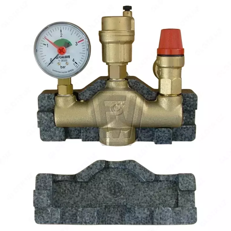 CALEFFI Qozon xavfsizlik guruhi devorga o‘rnatiladigan