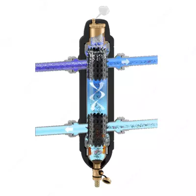  CALEFFI Ko‘p funksiyali Gidravlik separator 1 1/2″ - 