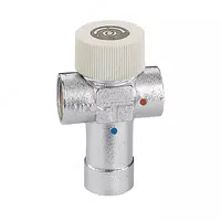 CALEFFI sozlanadigan termostatik aralashtirgich 3/4 (30–48 °C)