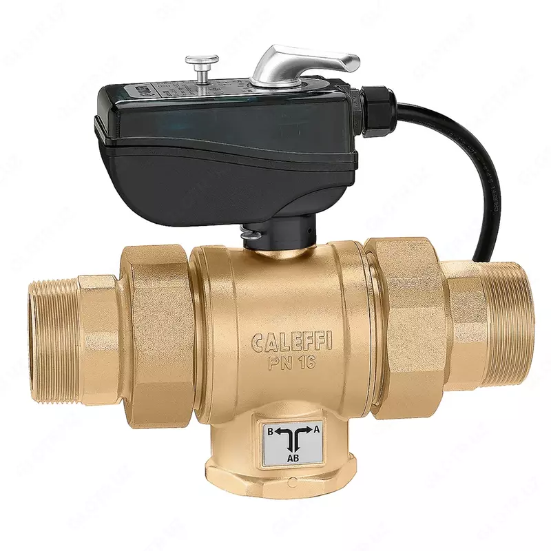 MOTORIZED 3-WAY BALL VALVE 1 1/2 (Трёхходовой клапан с сервоприводом)