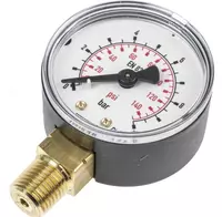 SITEM vertikal manometr D50 mm  10 bar  1/4