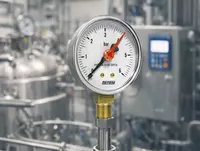  SITEM vertikal manometr D63 mm  40 bar  1/4 - 