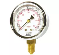   SITEM vertikal manometr D63 mm  40 bar  1/4