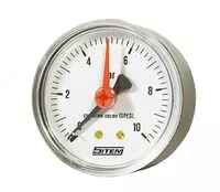  SITEM vertikal manometr D63 mm  40 bar  1/4 Chakana savdo