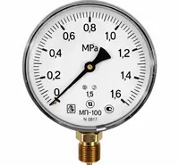SITEM gaz manometri D63 mm  100 mbar  1/4