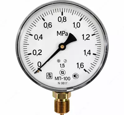 SITEM gaz manometri D63 mm  600 mbar  1/4