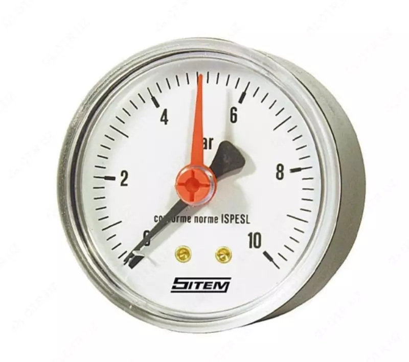 SITEM gorizontal manometr D63 mm  10 bar  1/4