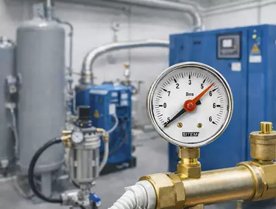   SITEM gorizontal manometr D63 mm  10 bar  1/4