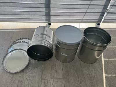 Металлическое ведро для краски 20 литров с крышкой КОРОНА - от 44 000 сум / шт