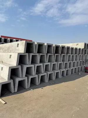 Бетонный кюветный (кровельный) лоток ЛК5 - 700 000 сум / шт