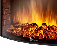  Электрокамин Electrolux EFP/P - 3320RLS  76.7х53.7х27.9 см  2кВт  33д. (Черный) UZCLIMAT