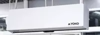 Горизонтальная теплозавеса YOKO 6G RM-1220T6G-3D/Y  16 кВт  380В (Белая)
