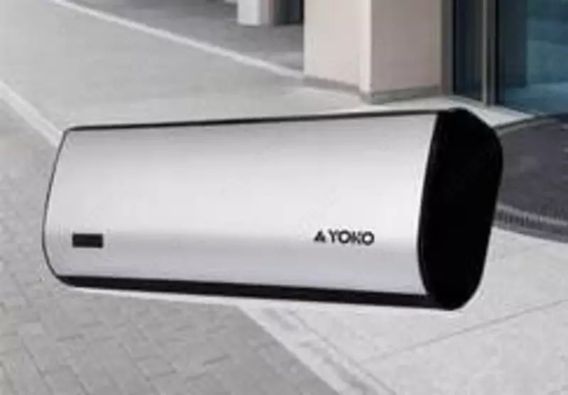  YOKO gorizontal issiqlik pardasi 6G RM-1209T6G-D/Y  8 kVt  220V (Kumush) - 