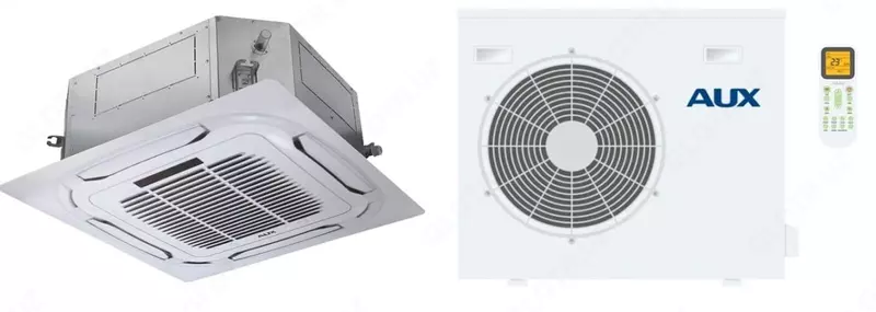 Kassetali split tizim (tort tomonlama blok) AUX ALCA-H12 (onn/of)