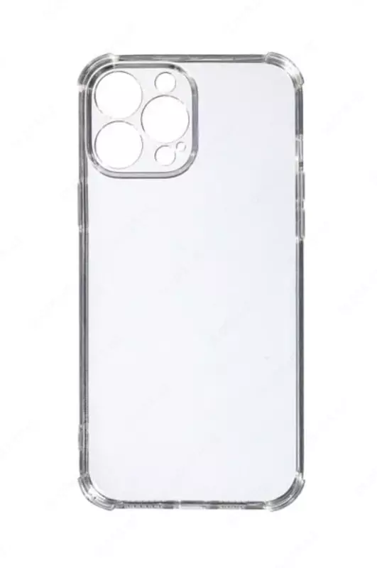 Apple iPhone 14 Pro uchun zarbaga chidamli silikon g'ilof (shaffof)