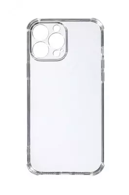 Противоударный силиконовый чехол для "Apple" iPhone 14 Pro (Прозрачный)