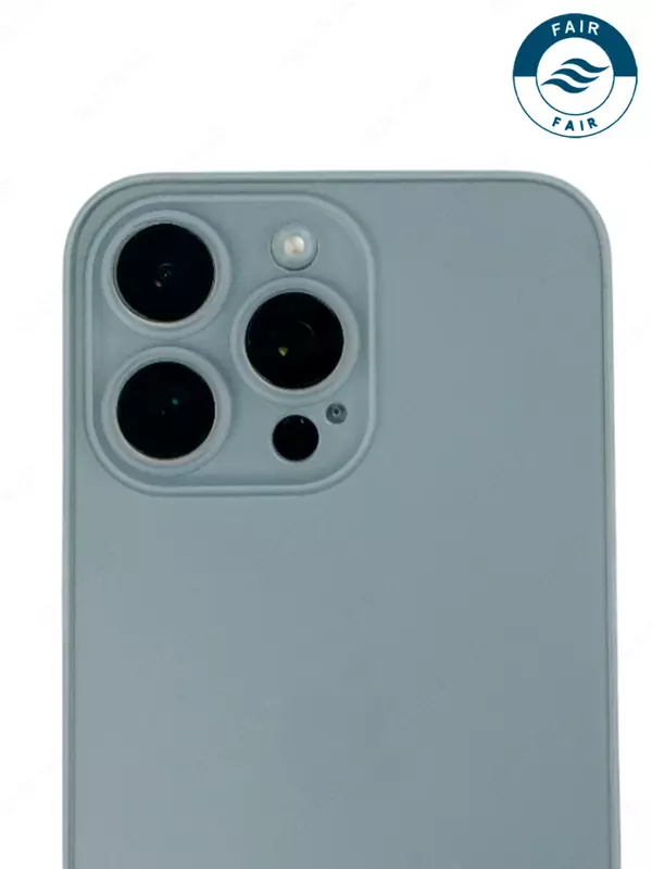 Fair - Противоударный силиконовый чехол для "Apple" 15 Pro (Прозрачный)