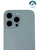 Apple 15 Pro Max uchun zarbaga chidamli silikon g'ilof (shaffof) Telefon uchun g'iloflar